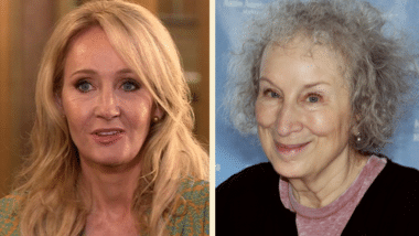 JK Rowling and Margaret Atwood 