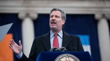 Mayor Bill de Blasio