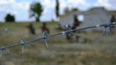 Barbed wire