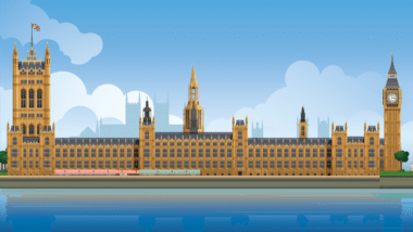 Stylised image of Parliament