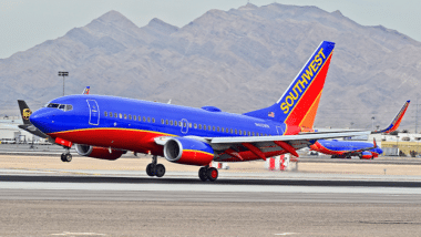 Southwest Airlines plane 