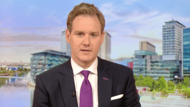 BBC presenter Dan Walker