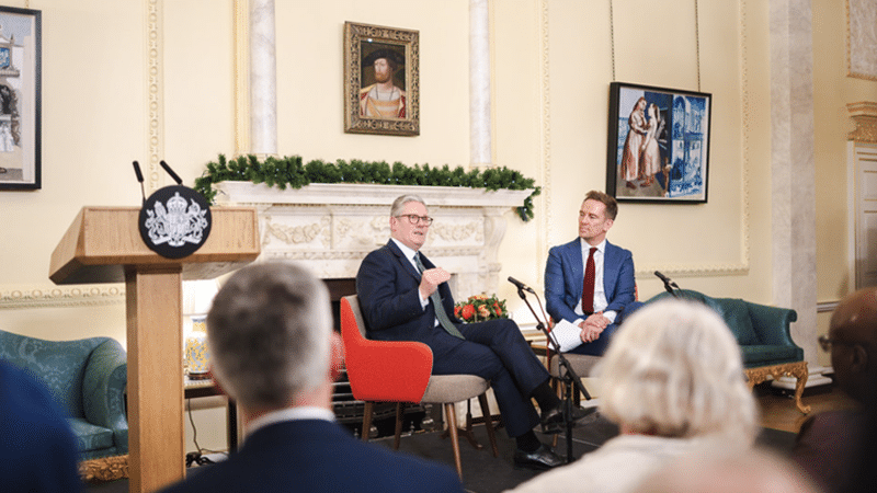 Sir Keir Starmer hosting Advent reception