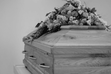 Woman declared dead bangs on coffin during funeral