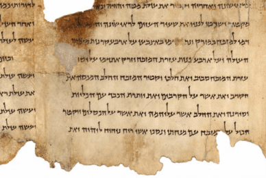 New Dead Sea scrolls discovered