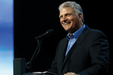 Franklin Graham shares the Gospel with thousands after previously being cancelled