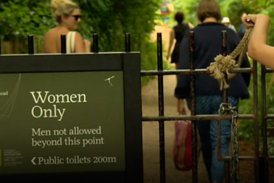 Men allowed in women-only London pool