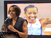 Dame Kelly Holmes branded ‘transphobic’ by trans cyclist