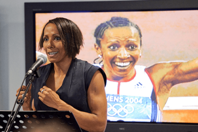 Dame Kelly Holmes branded ‘transphobic’ by trans cyclist