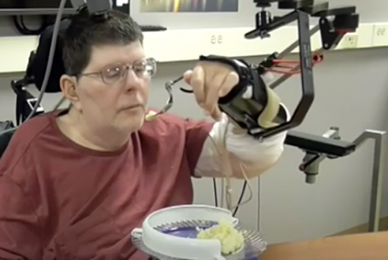 Paralysed man moves arm again in medical breakthrough