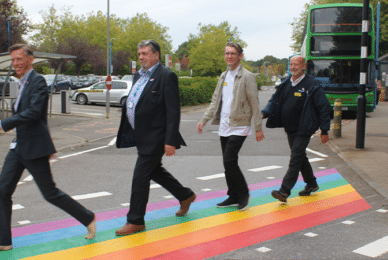 NHS trusts spend tens of thousands on LGBT ‘rainbow’ crossings