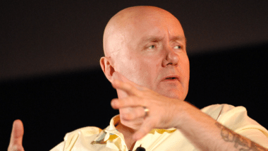 Author Irvine Welsh